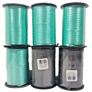 Hollywood Ribbon High Quality Curling Ribbon 6 Spools 3/16 X 500 Yards Each